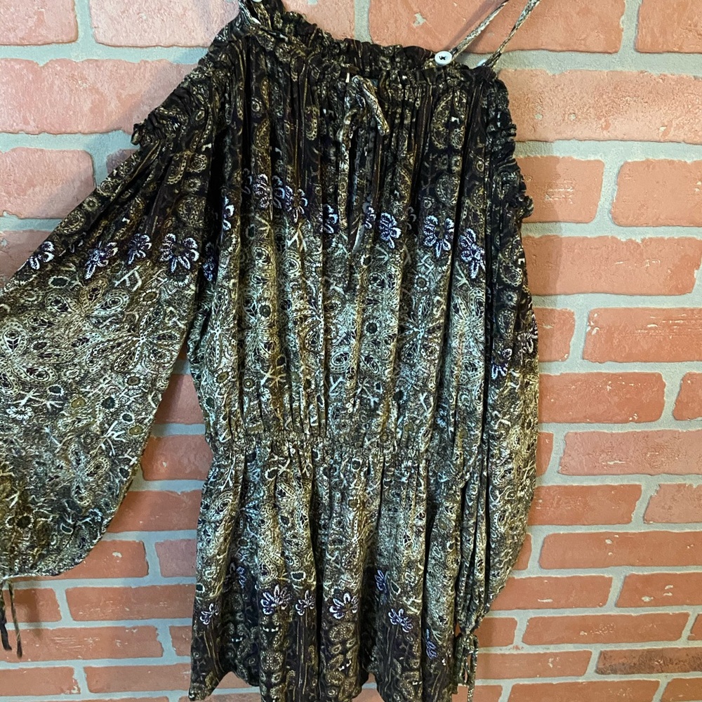 Free people off the shoulder romper